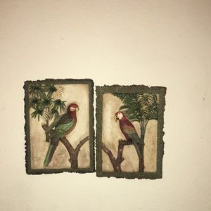 parrot wall decorations